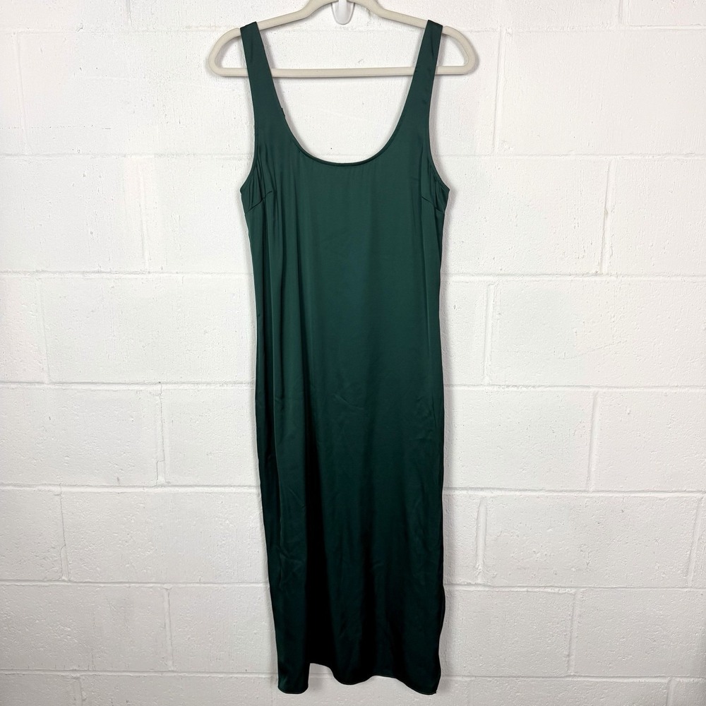 Abercrombie & Fitch Dark Green Maxi Dress